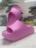 Stetnode Open Toe Platform Shoes Slippers