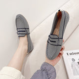 Stetnode Women Hot Sale Doug Shoes Fashion Round Toe Shallow Mouth Single Shoes 2024  Autumn Female Loafers Flat Shoes 5 Styles Colour