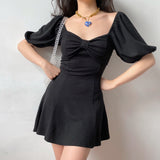 Stetnode Bowknot Lantern Dress ~