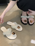 Stetnode Beach Beaded Slippers