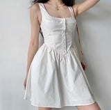 Stetnode 1990s Dawn Milkmaid Dress ~