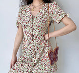 Stetnode Miriam Floral Button Dress