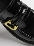 Stetnode Round-Toe Split-Joint Loafers