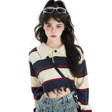 Stetnode Women Vintage Stripe Sweater