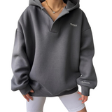 Stetnode Women's Loose Solid Color Hoodie