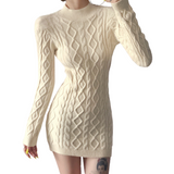 Stetnode Women's Sexy Backless Knitted Dress