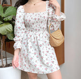 Stetnode Evelyn Floral Lantern Dress ~