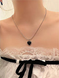 Stetnode Vintage Heart Pendant Necklace