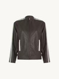 Stetnode Harper Faux Leather Track Jacket