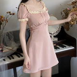 Stetnode Moonlight Lace Vintage Dress ~