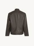 Stetnode Harper Faux Leather Track Jacket