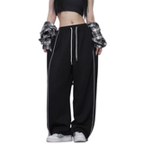 Stetnode Women's Street Mask Embroidered Sweatpants