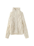 Stetnode Fatma Zip-Up Knitted Jacket