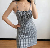 Stetnode Versailles Gingham Mini Dress