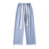 Stetnode back to school spring outfit Alexa Solid Color High Waist Loose Drawstring Sweatpants