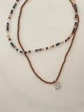 Stetnode 2pcs Y2K Beaded Necklace