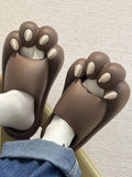 Stetnode Cat Paw Shape Hollow Slippers