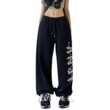 Stetnode Women's Simple Letter Print Sweatpants