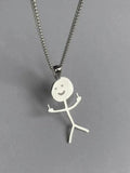 Stetnode Funny Doodle Pendant Necklace