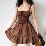 Stetnode French Rustic Ruffle Dress ~