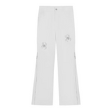 Stetnode Women's Spider Embroidered Jeans