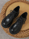 Stetnode Lace-Up Rivet Round-Toe Split-Joint Boots Dr. Martens Boots