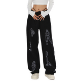 Stetnode Women's Dancing Girl Print Sweatpants