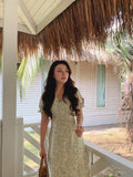 Stetnode Bali Romance Pearl Midi Dress ~