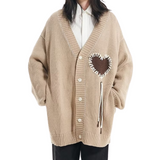 Stetnode Heart Knit Cardigan