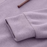 Stetnode Women's Purple Irregular Stitching Hoodie