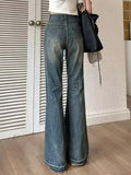 Stetnode Vintage High Rise Flare Jeans