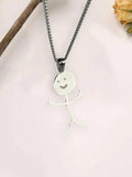 Stetnode Funny Doodle Pendant Necklace