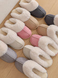 Stetnode Round-Toe Split-Joint Slippers