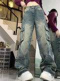 Stetnode Street Multi Pocket Splice Cargo Jeans