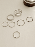 Stetnode 7pcs Simple Joint Finger Ring