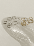 Stetnode 7pcs Simple Joint Finger Ring