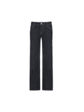 Stetnode Dark Blue Basic Low Waist Flare Jeans