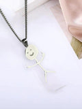 Stetnode Funny Doodle Pendant Necklace