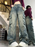 Stetnode Street Multi Pocket Splice Cargo Jeans