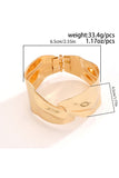 Stetnode Adjustable Open-ended Punk Bangle Bracelets