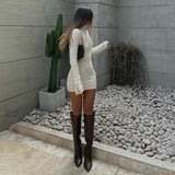 Stetnode summer dress spring outfit Ariana Backless Knitted Dress