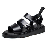 Stetnode Asphalt Flat Sandals