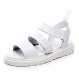 Stetnode Asphalt Flat Sandals