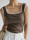 Stetnode 2024 New Fahion Spring Outfit Cotton Tank Top