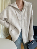 Stetnode 2024 New Fahion Spring Outfit Oversized Open Collar Cardigan