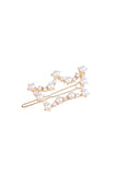 Stetnode Braided Pearl Barrette