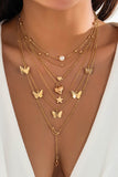 Stetnode Butterfly Stacking Necklace