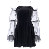 Stetnode Goth Fairy Bubble Dress