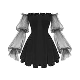 Stetnode Goth Fairy Bubble Dress