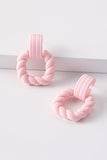 Stetnode Candy Colors Twisted Earrings